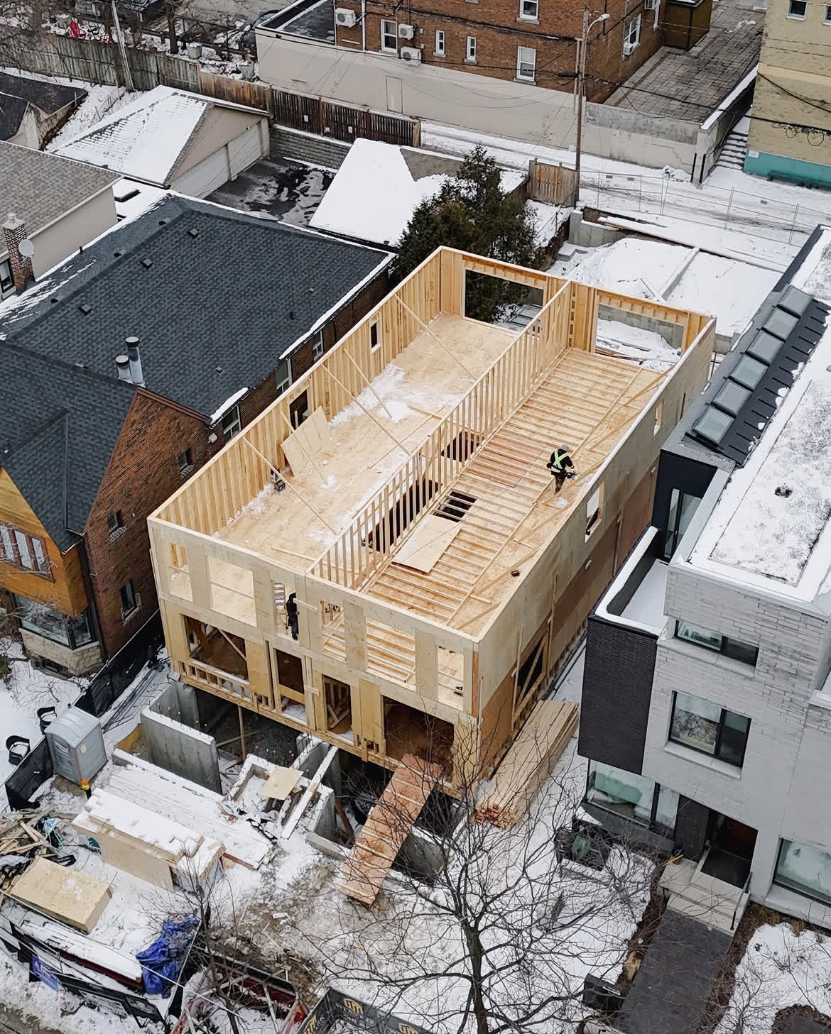 Project Forest Hill - Custom Build - Toronto - RJ Framing project