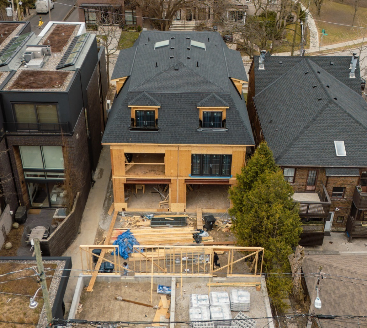 Project Forest Hill - Custom Build - Toronto - RJ Framing project